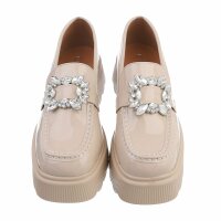 Damen Slipper - beige