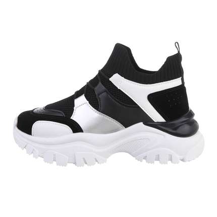 Damen High-Sneakers - blackwhite Gr. 36