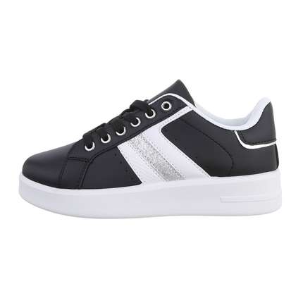 Damen Low-Sneakers - blackwhite Gr. 36