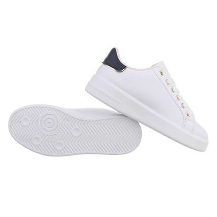 Damen Low-Sneakers - whitepinkblue