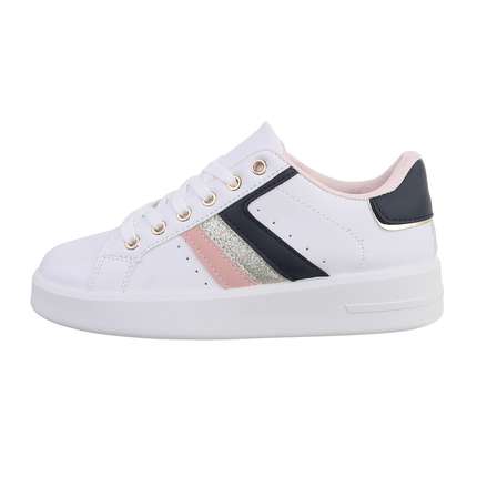 Damen Low-Sneakers - whitepinkblue Gr. 37