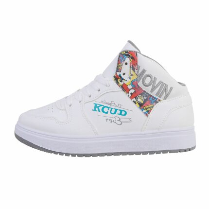 Damen High-Sneakers - whitegrey Gr. 39