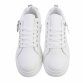 Damen Low-Sneakers - whitesilver