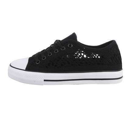 Damen Low-Sneakers - black Gr. 38