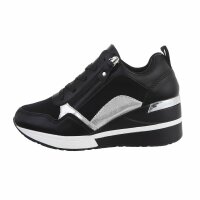 Damen High-Sneakers - blacksilver