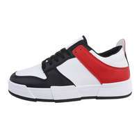 Herren Freizeitschuhe - blackred