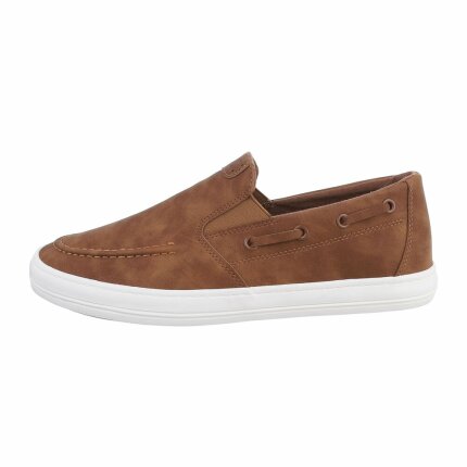 Herren Halbschuhe - camel