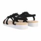 Damen Keilsandaletten - black