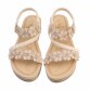 Damen Keilsandaletten - beige