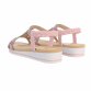 Damen Keilsandaletten - pink