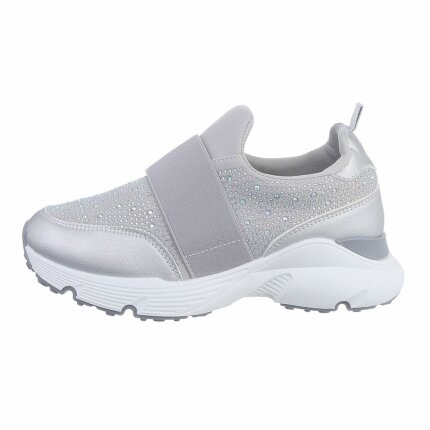 Damen Low-Sneakers - grey Gr. 38