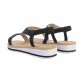 Damen Keilsandaletten - black