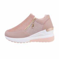 Damen High-Sneakers - champagne