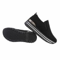 Damen Low-Sneakers - black