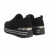 Damen Low-Sneakers - black