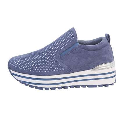 Damen Low-Sneakers - jeansblue Gr. 39