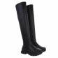 Damen Overknee-Stiefel - black
