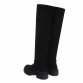 Damen Overknee-Stiefel - black