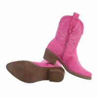 Damen Western- & Bikerboots - fushiasuede