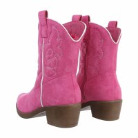 Damen Western- & Bikerboots - fushiasuede