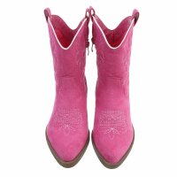 Damen Western- & Bikerboots - fushiasuede