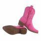 Damen Western- & Bikerboots - fushiasuede