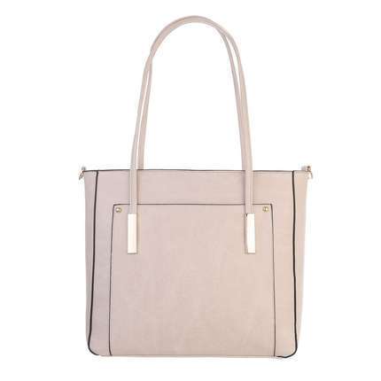 Damen Schultertasche - beige