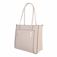 Damen Schultertasche - beige