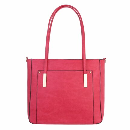 Damen Schultertasche - fuchsia