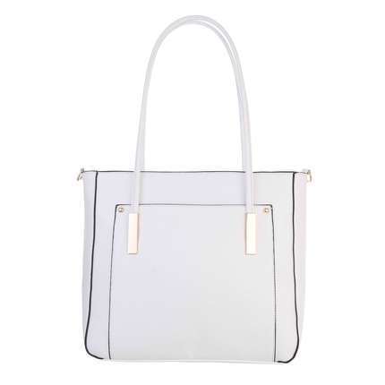 Damen Schultertasche - white