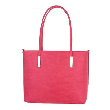 Damen Schultertasche - fuchsia