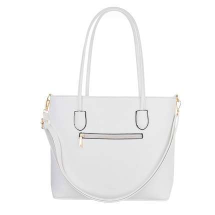 Damen Schultertasche - white