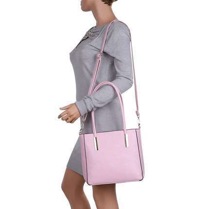 Damen Schultertasche - pink