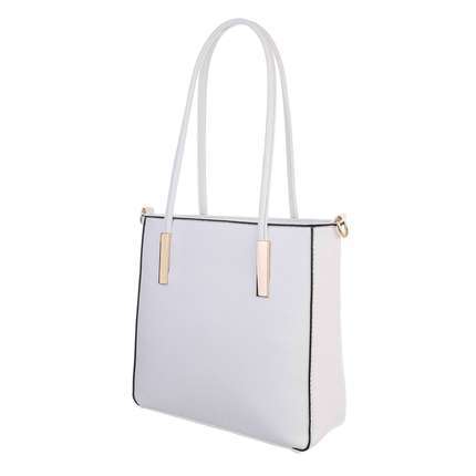 Damen Schultertasche - white