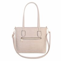 Damen Schultertasche - beige