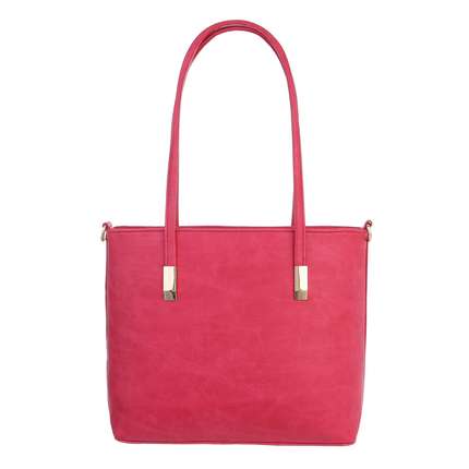 Damen Schultertasche - fuchsia