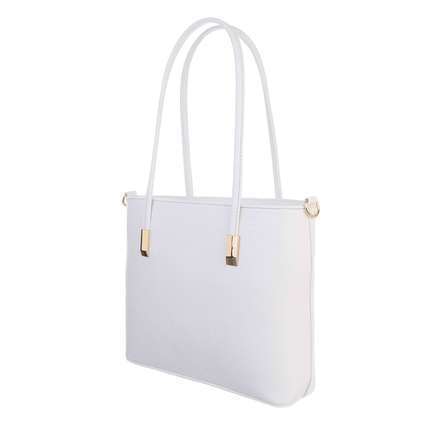 Damen Schultertasche - white