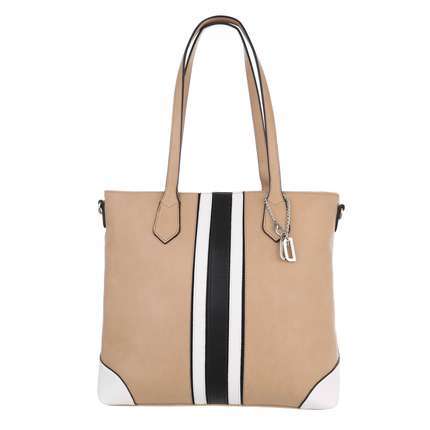 Damen Schultertasche - apricot