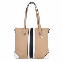 Damen Schultertasche - apricot