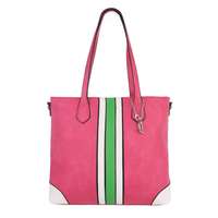 Damen Schultertasche - fuchsia