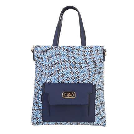 Damen Schultertasche - blue