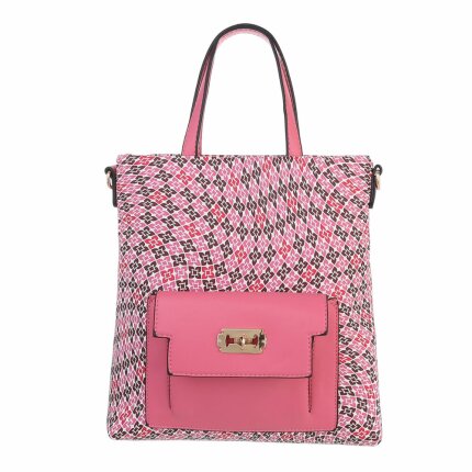 Damen Schultertasche - fuchsia