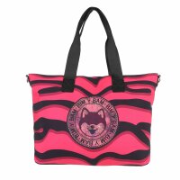 Damen Schultertasche - fuchsia