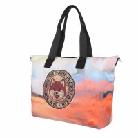 Damen Schultertasche - orange