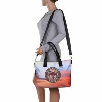 Damen Schultertasche - orange