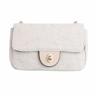 Damen Schultertasche - beige