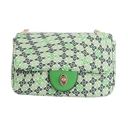 Damen Schultertasche - green