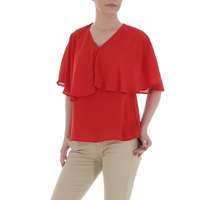 Damen Bluse von GLO STORY - red