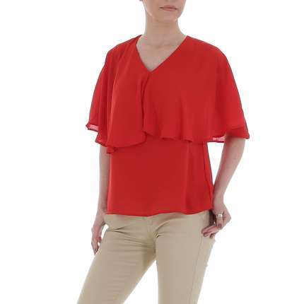 Damen Bluse von GLO STORY Gr. S/36 - red