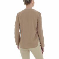 Damen Bluse von GLO STORY - beige